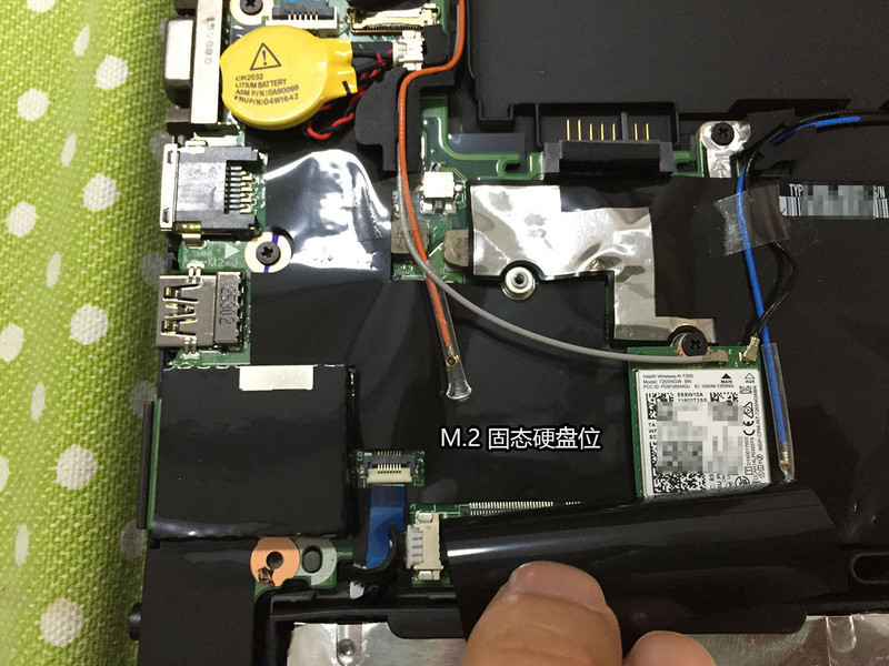 联想 thinkpad t450s 加装固态硬盘及内存图解