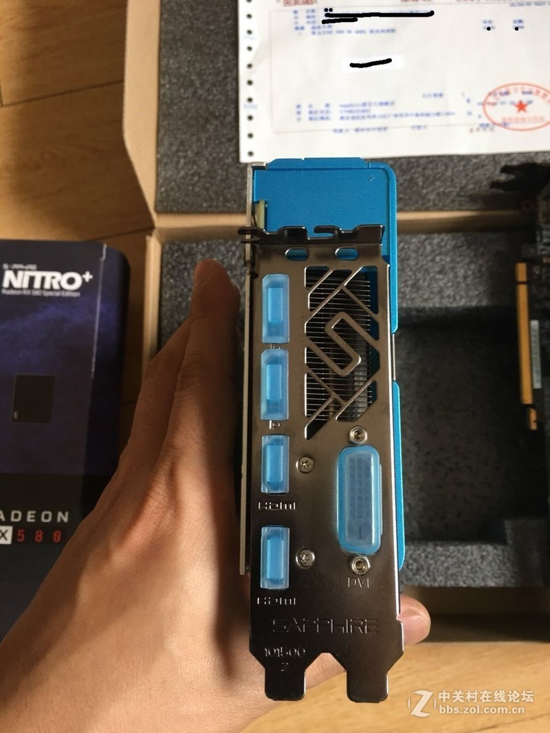 蓝宝石RX580超白金极光特别版--使用体验