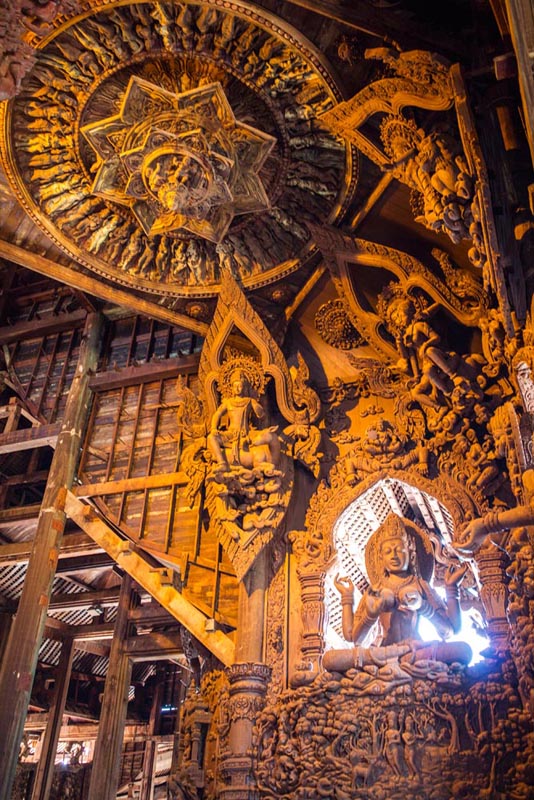 春节泰国-芭提雅神庙