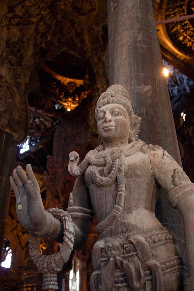 春节泰国-芭提雅神庙