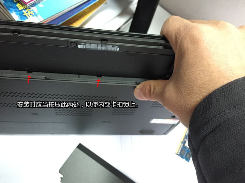 联想 thinkpad t450s 加装固态硬盘及内存图解
