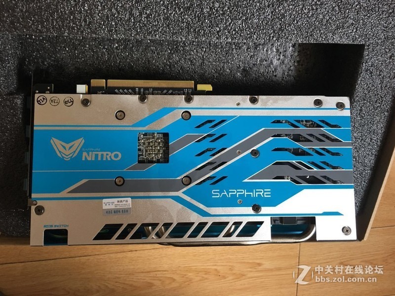 蓝宝石RX580超白金极光特别版--使用体验