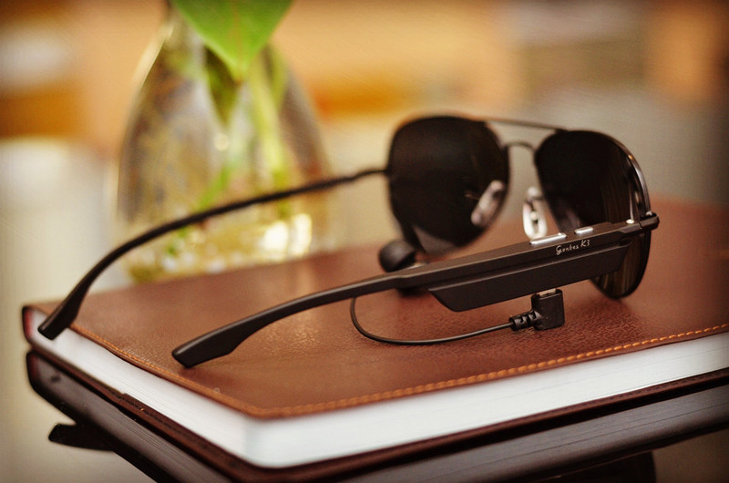 #数码#科技耍酷才是真酷，广百思智能蓝牙眼镜体验