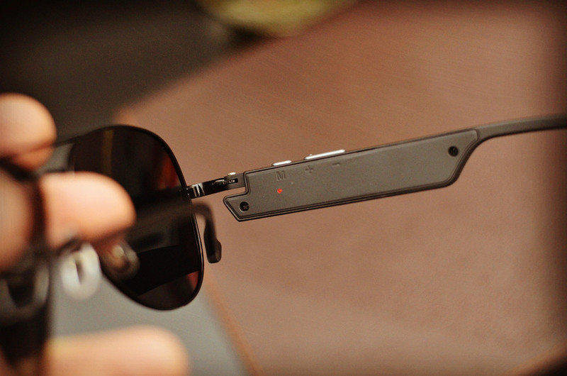 #数码#科技耍酷才是真酷，广百思智能蓝牙眼镜体验