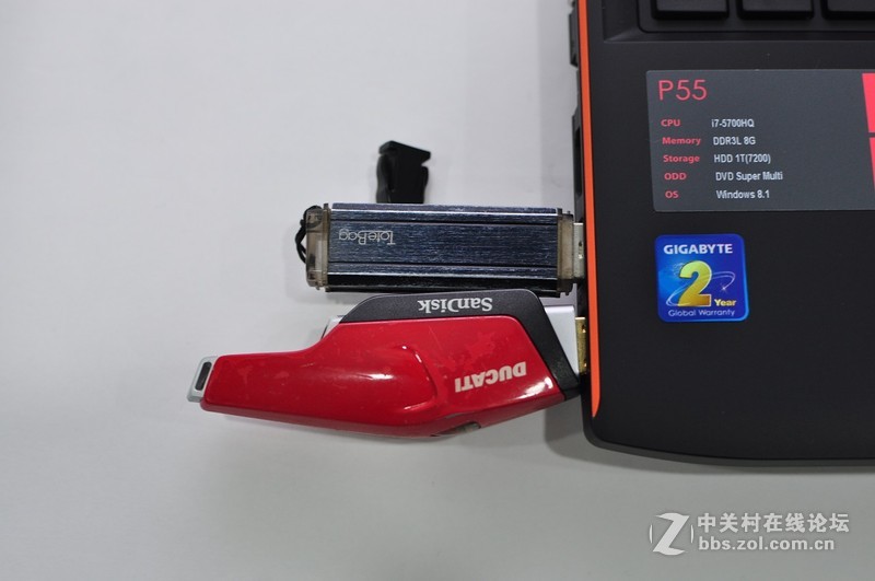 GIGABYTE P55W 开箱基本测试分享(内有CPU功耗影响温度的比较说明)