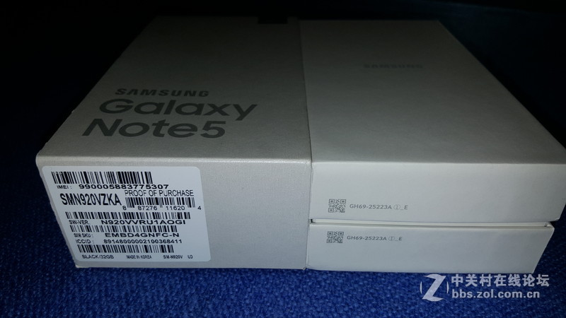 Verzione 星空体育平台Note5包装盒