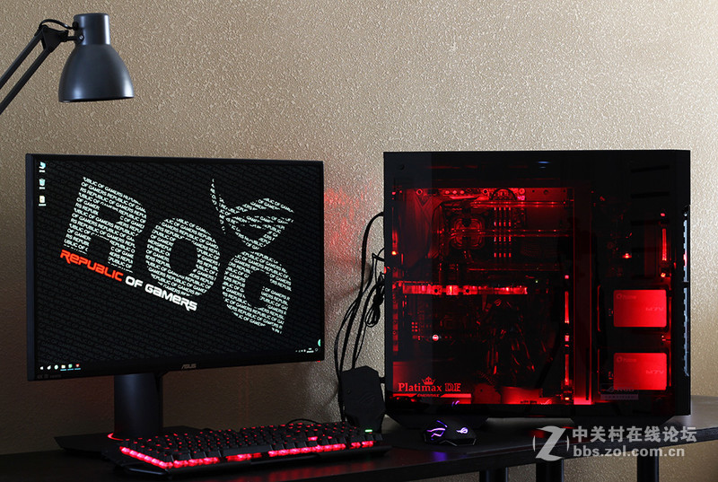 INWIN 509 & ASUS ROG M8H ALPHA，Show Time！