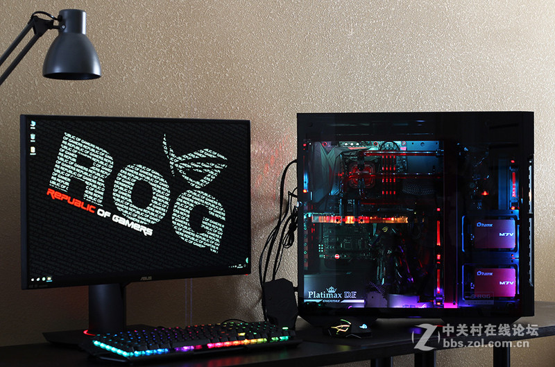 INWIN 509 & ASUS ROG M8H ALPHA，Show Time！