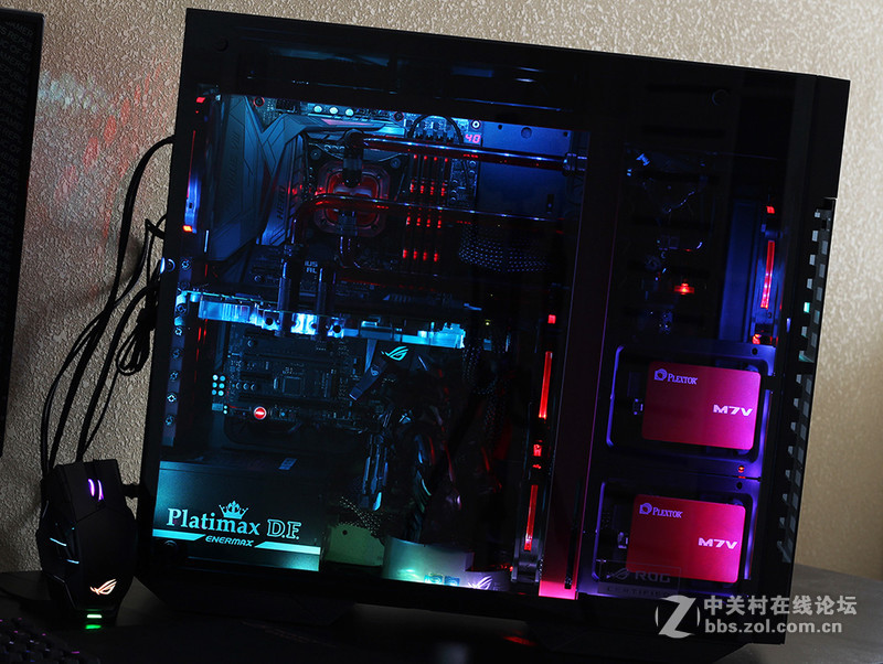 INWIN 509 & ASUS ROG M8H ALPHA，Show Time！