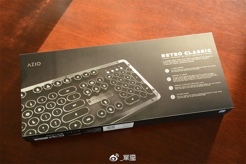 【單擺出品】绝美复古---AZIO RCU ONYX机械键盘分享