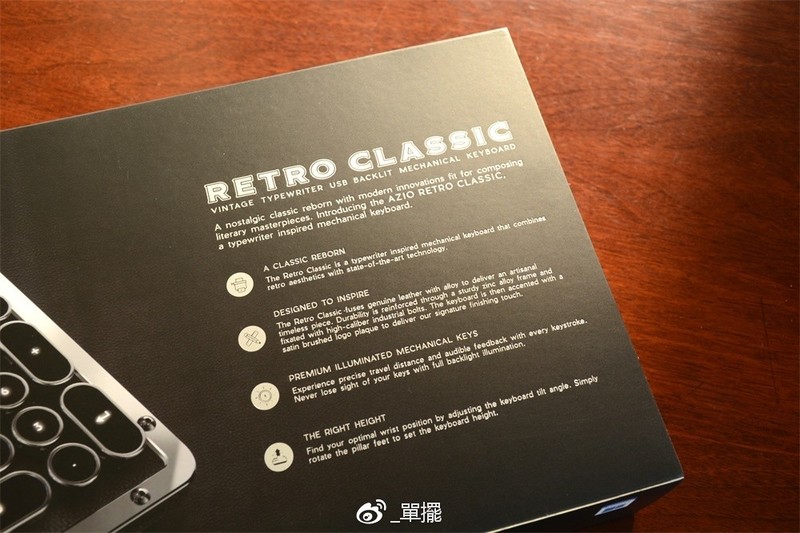 【單擺出品】绝美复古---AZIO RCU ONYX机械键盘分享