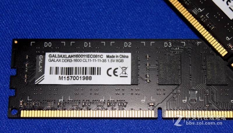 ★DDR3还活着！DDR3-1600默电1.5V飚2400的8G神条再现，海力士BFR颗粒★