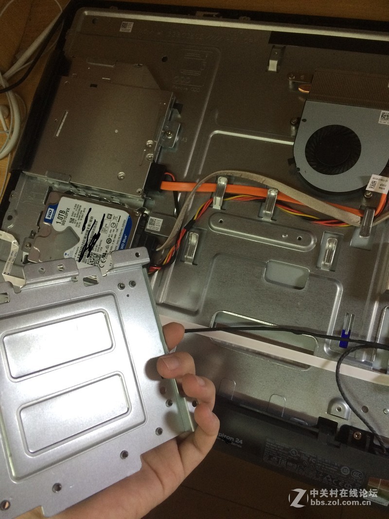【戴尔，灵越24】自己拆了一体机 求升级指导