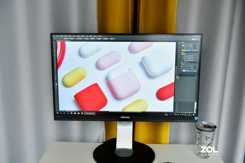 低蓝光飞利浦27寸显示器体验评测：10.7亿色搭配IPS的4K加持！