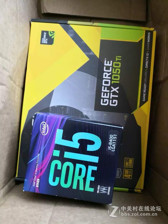 自己组装电脑，海淘ZOTAC索泰显卡及CPU配件