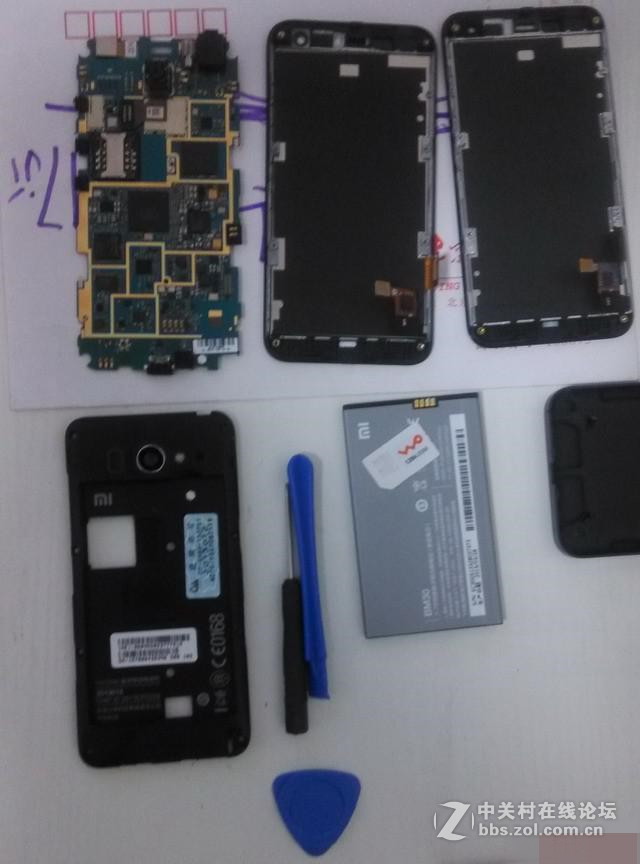 #大神F1我坐堂#手机过保损坏，自己买配件动手修复