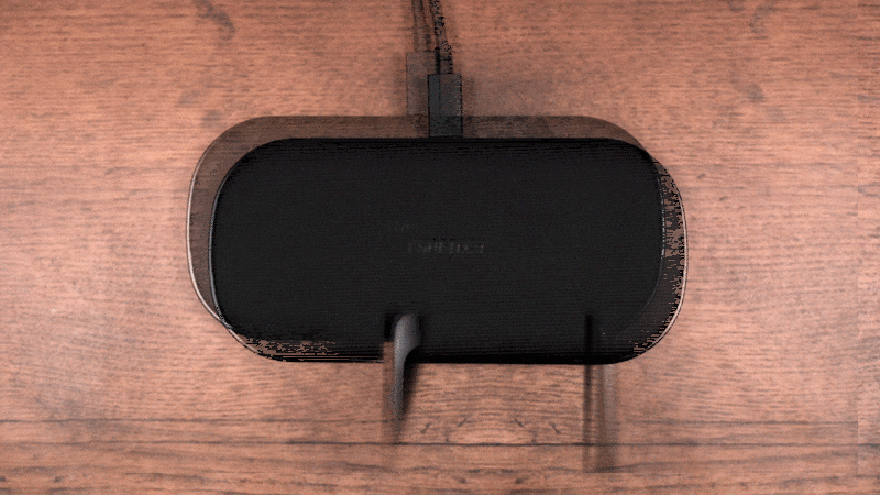 桌面清道夫，维护家庭和谐利器：CHOETECH T535S 5线圈 双座充 无线充电器