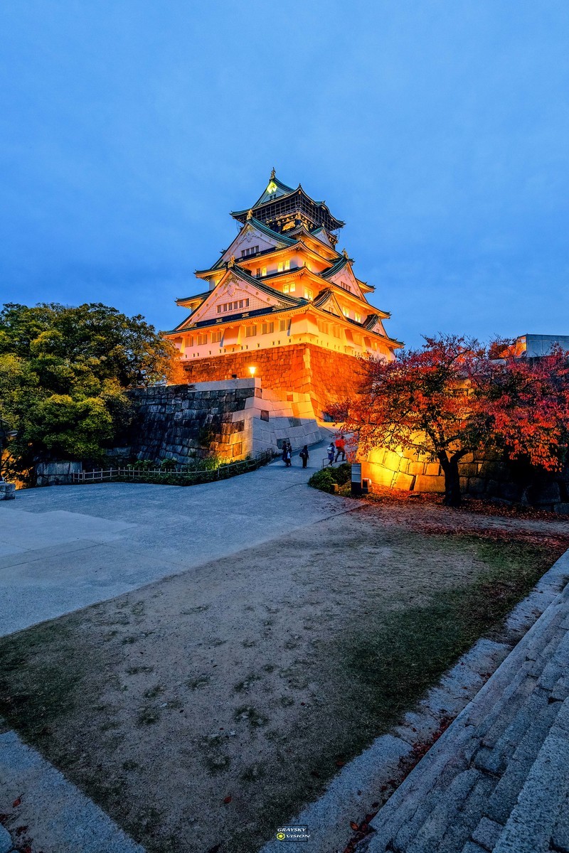 日本旅游-大阪城天守阁-中关村在线摄影论坛