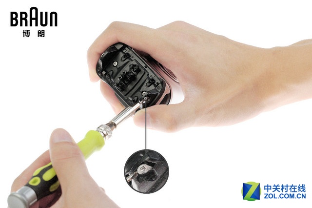 看看博朗9系剃须刀的高清拆解图，辣么高大上~