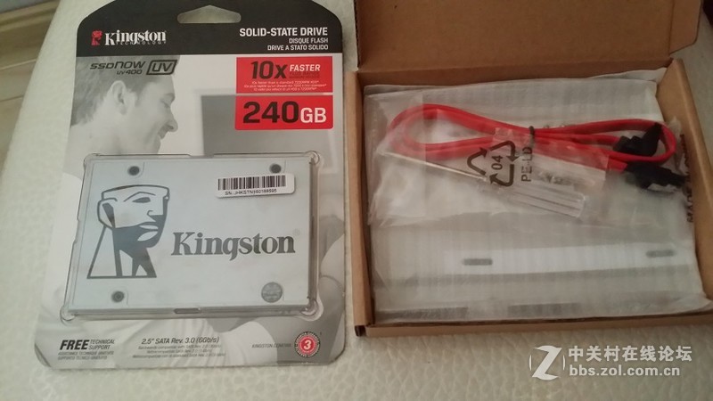 金士顿UV400 240GB SSD入手