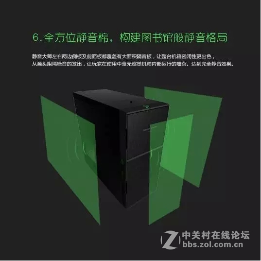 游戏悍将静音大师机箱--静音有妙方！