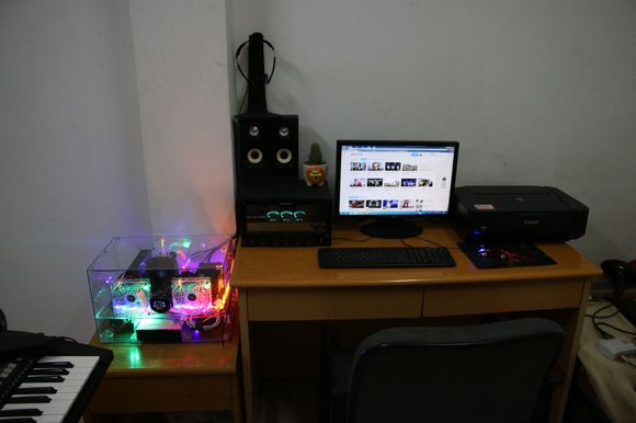 #版主坐堂# 强力围观大神的DIY制作全透明机箱过程