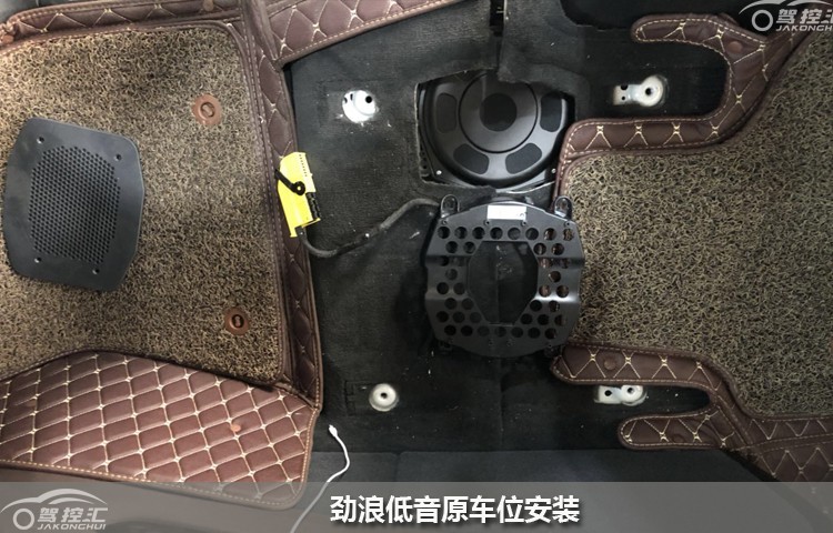 深圳驾控汇宝马X5劲浪FOCAL音响改装