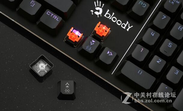 灯光全部自定义，血手幽灵B975复活者光轴三代键盘就是这么听话