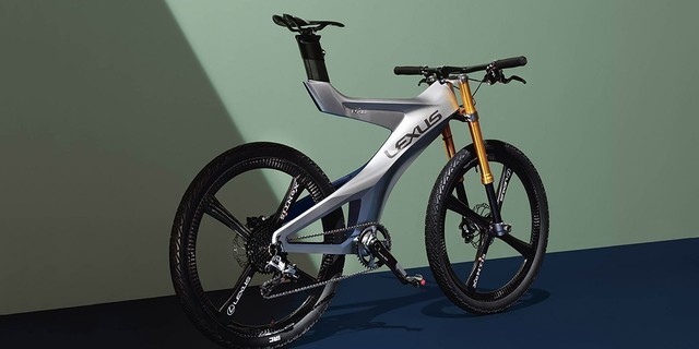 超前卫哲学：Lexus NXB概念碳纤维单车