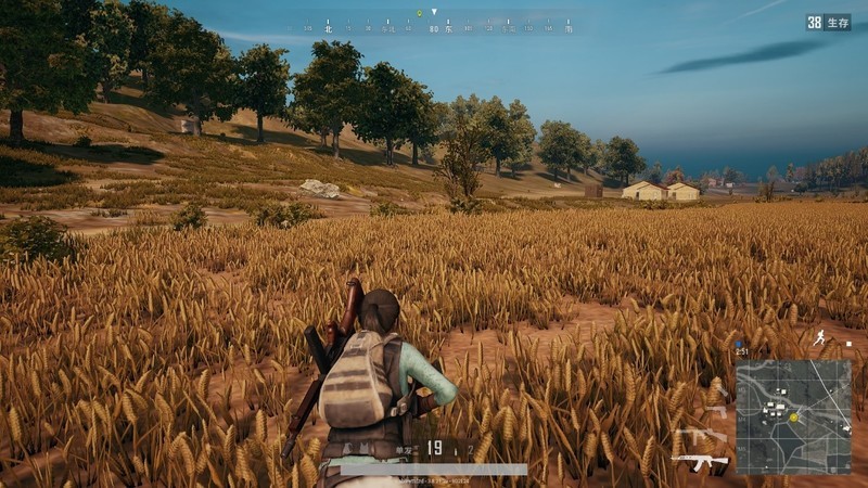 在绝地求生中碰撞火花之女A粉的进击之路