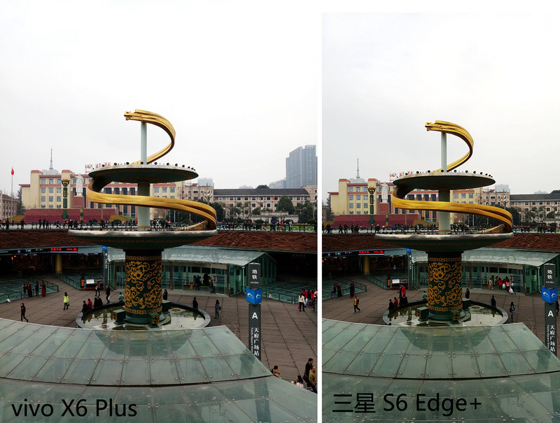 #够快才畅快#能拍5200W象素？X6 Plus对比S6 Edge+