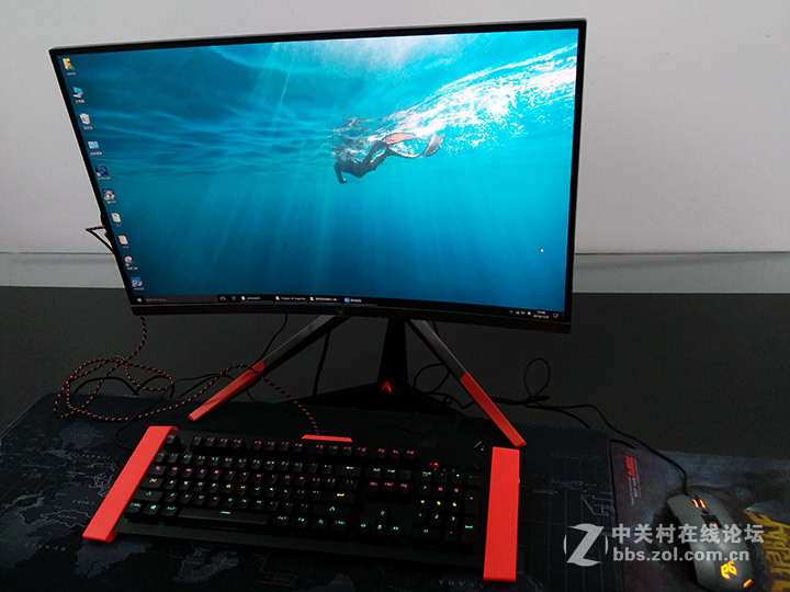 天御T706一体机守望先锋144Hz测试