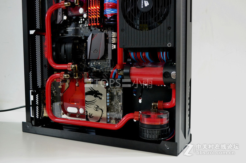 彩蛋现身~壁挂式+全侧透 LIANLI O7s酷炫装机