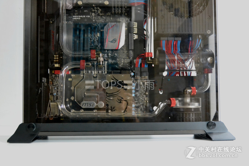 彩蛋现身~壁挂式+全侧透 LIANLI O7s酷炫装机