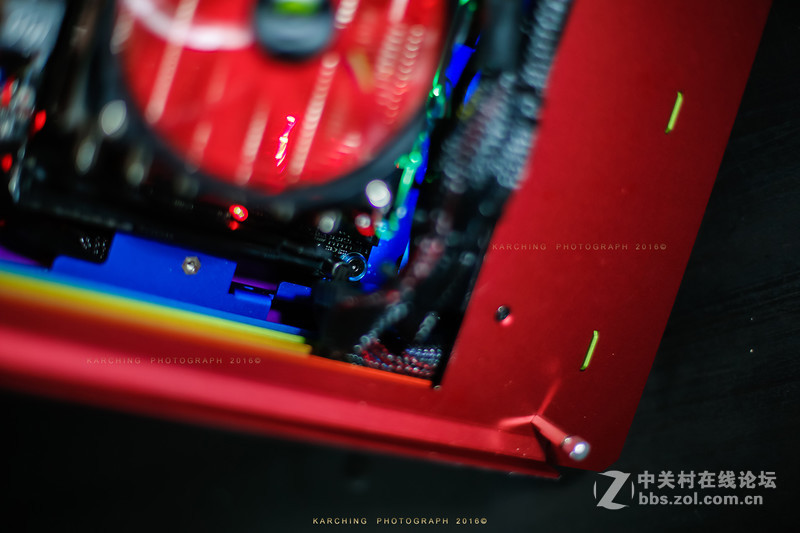 当遇上彩虹，把它变成艺术品，并命名为《永不消失的彩虹》