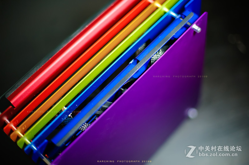 当遇上彩虹，把它变成艺术品，并命名为《永不消失的彩虹》