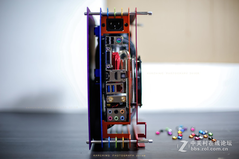 当遇上彩虹，把它变成艺术品，并命名为《永不消失的彩虹》