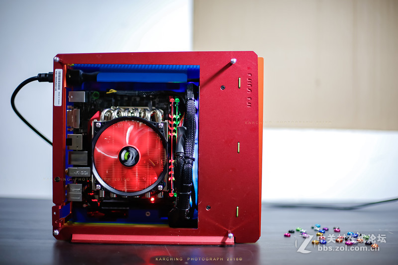 当遇上彩虹，把它变成艺术品，并命名为《永不消失的彩虹》