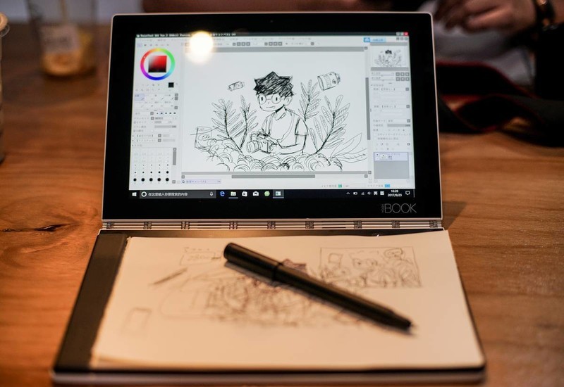 随时随地，随身携带的创意本：Yoga Book