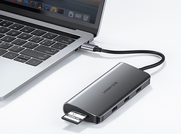 没有网线接口的macbook pro怎么连接有线网络？