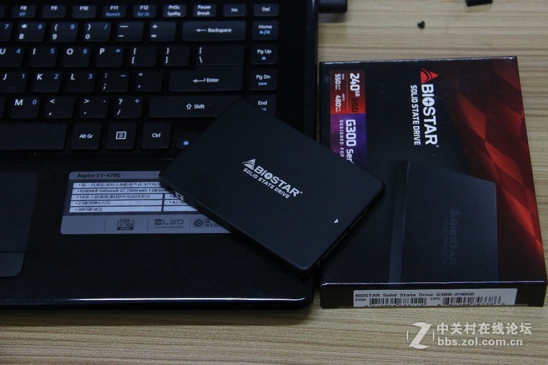 宏基E1-470G笔记本加装SSD、内存大升级，附拆解教程