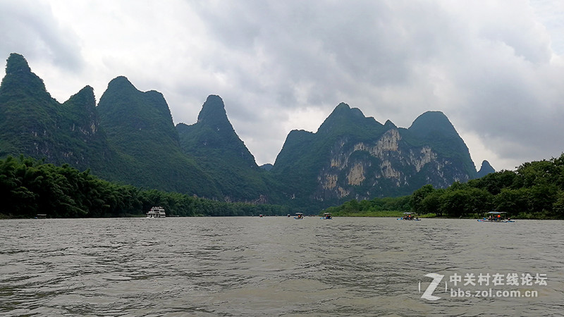 华为P10手机广西旅游照