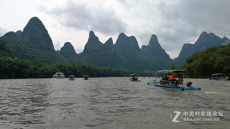 华为P10手机广西旅游照