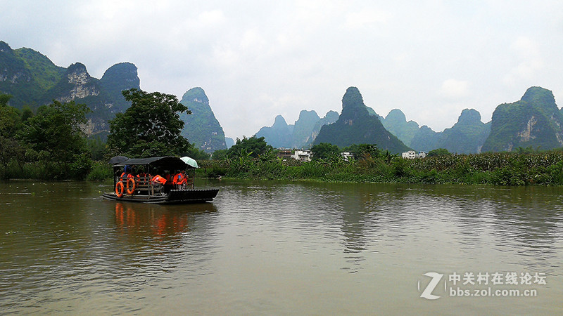 华为P10手机广西旅游照