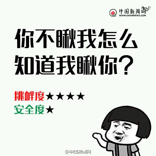 如何机智地回应你瞅啥