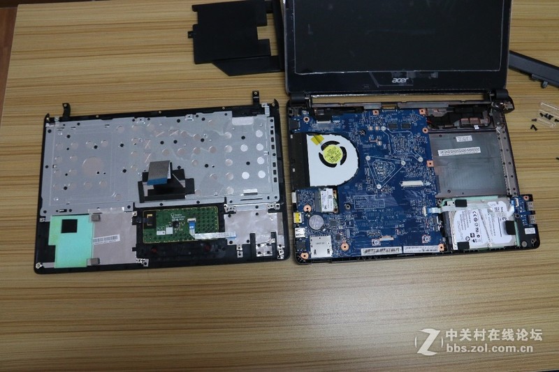 宏基E1-470G笔记本加装SSD、内存大升级，附拆解教程