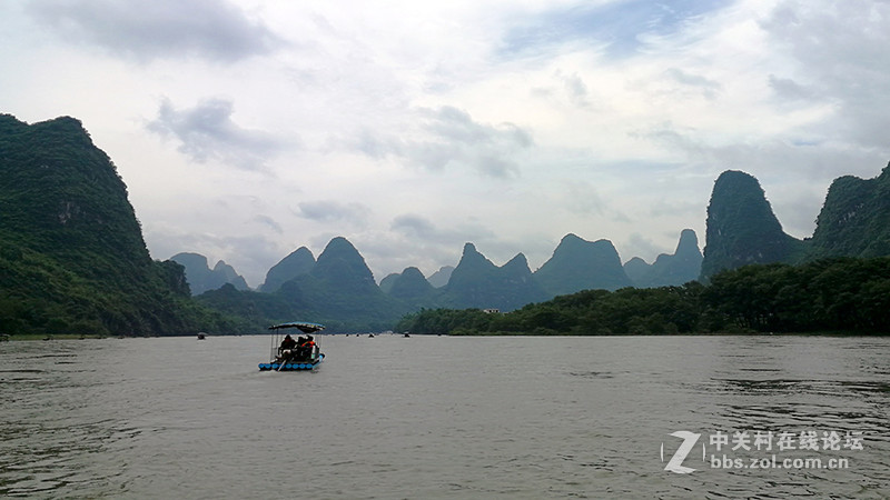 华为P10手机广西旅游照