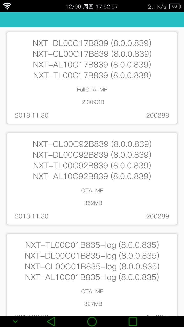 FF上显示的更新，839版本