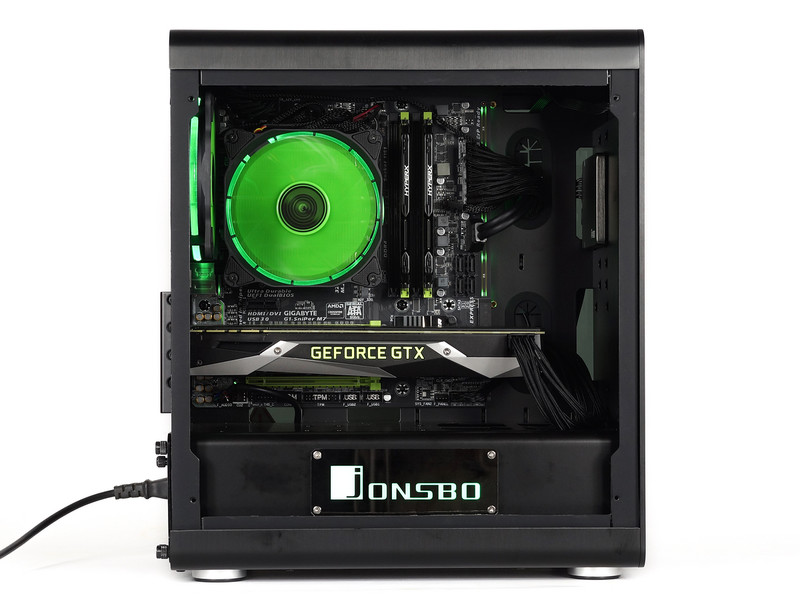 Nvidia GTX1080+乔思伯RM3+技嘉Sniper 绿色信仰装机