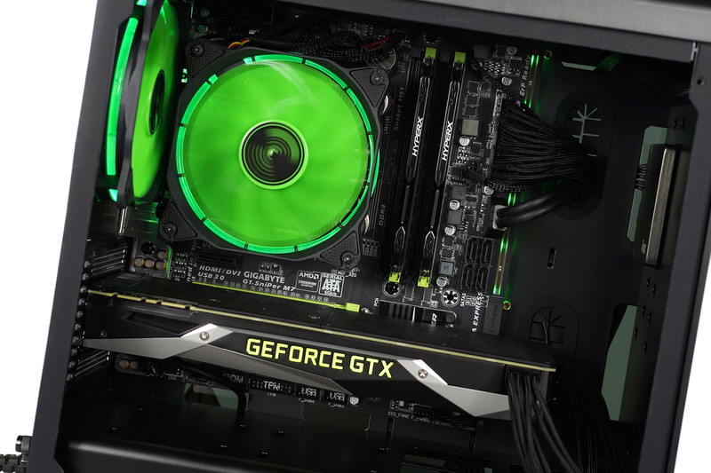 Nvidia GTX1080+乔思伯RM3+技嘉Sniper 绿色信仰装机